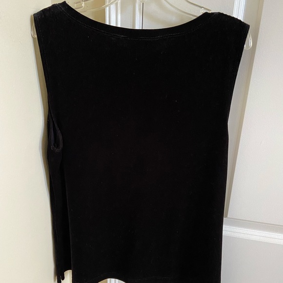 IN Studio Top Black Silver Sequin Large - Picture 5 of 5